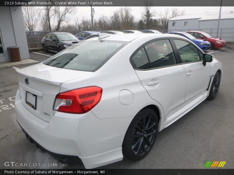 Crystal White Pearl / Carbon Black 2019 Subaru WRX Premium
