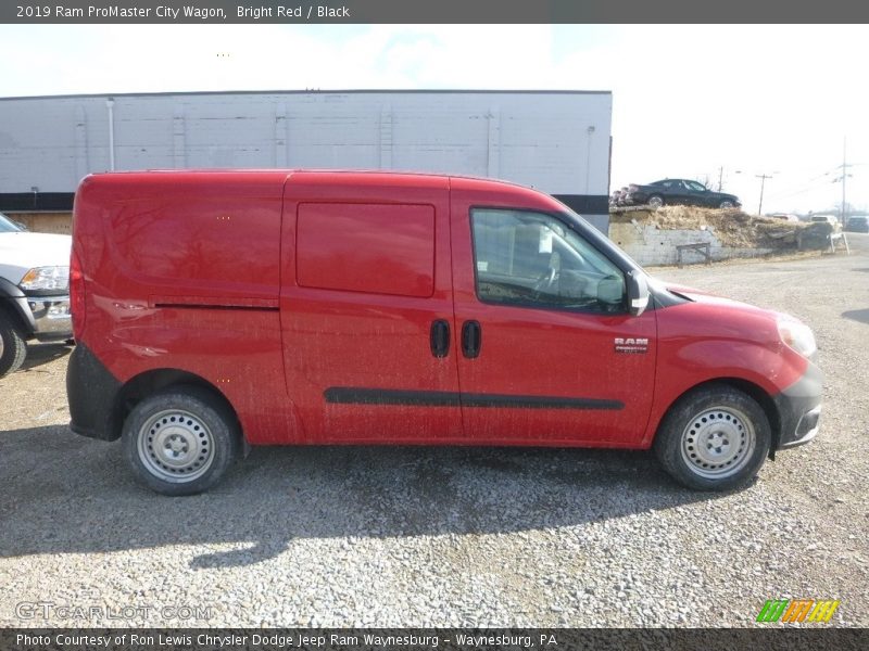 Bright Red / Black 2019 Ram ProMaster City Wagon