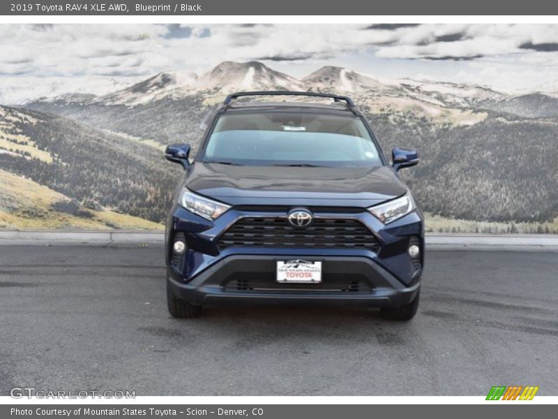 Blueprint / Black 2019 Toyota RAV4 XLE AWD