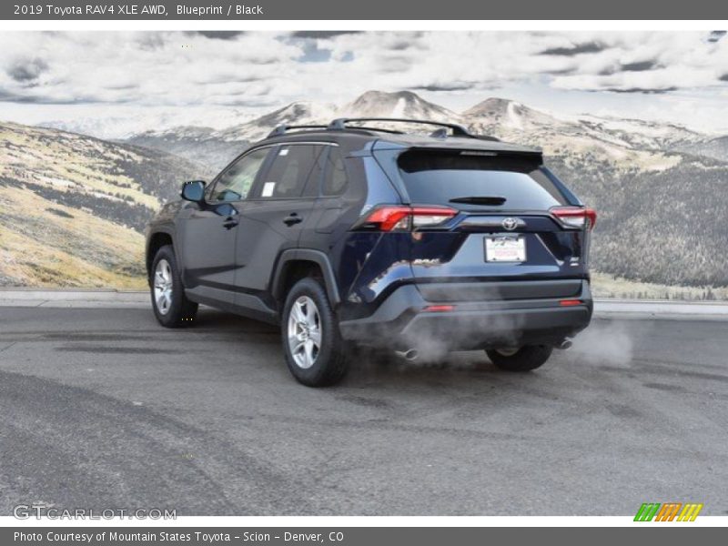 Blueprint / Black 2019 Toyota RAV4 XLE AWD