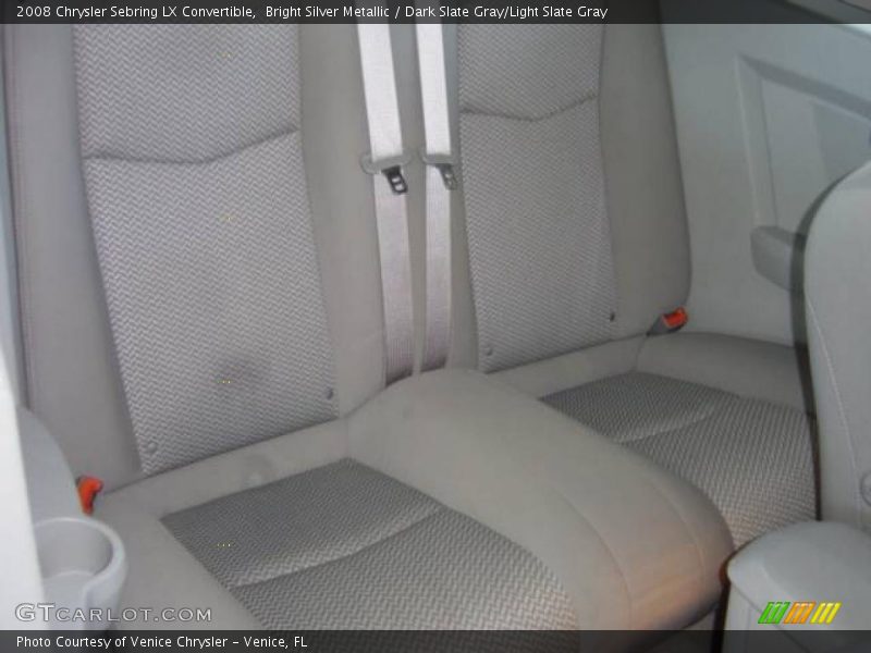 Bright Silver Metallic / Dark Slate Gray/Light Slate Gray 2008 Chrysler Sebring LX Convertible