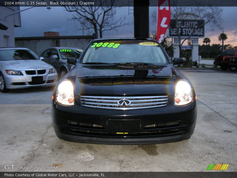 Black Obsidian / Graphite 2004 Infiniti G 35 Sedan