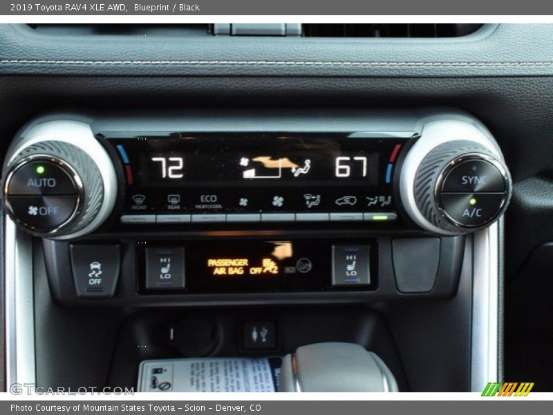 Blueprint / Black 2019 Toyota RAV4 XLE AWD