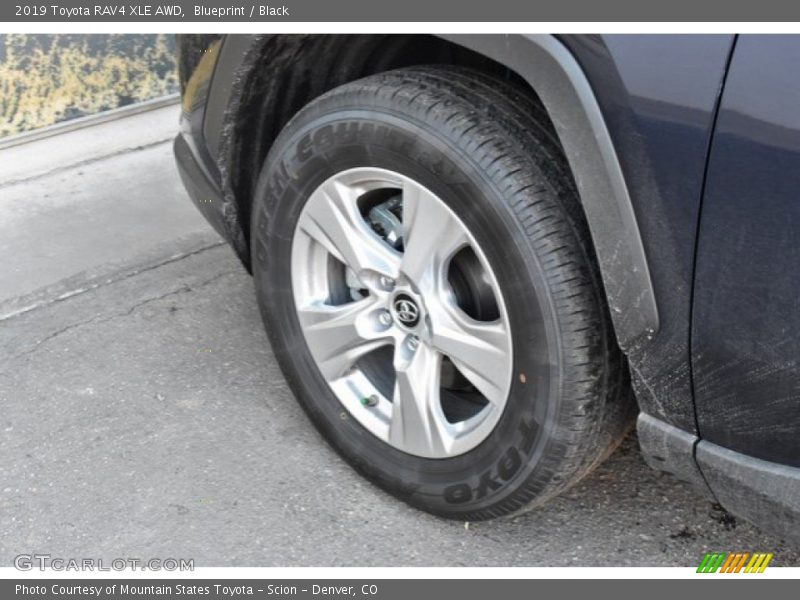 Blueprint / Black 2019 Toyota RAV4 XLE AWD
