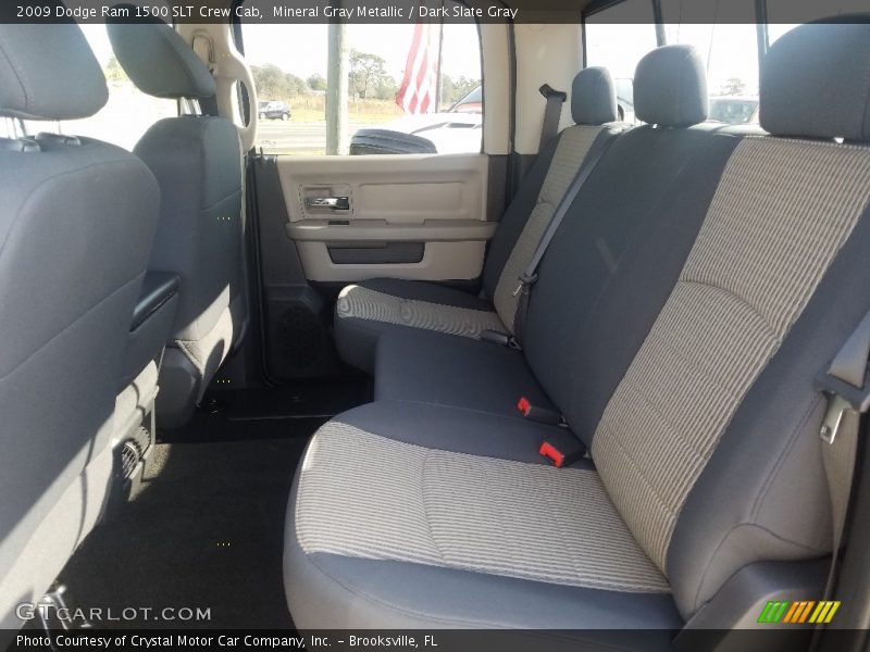 Mineral Gray Metallic / Dark Slate Gray 2009 Dodge Ram 1500 SLT Crew Cab