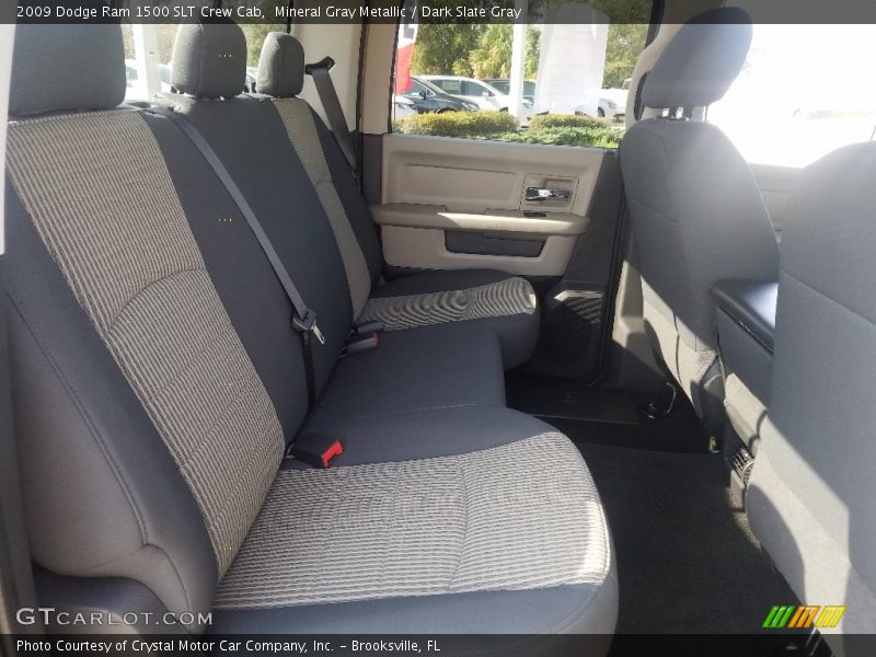 Mineral Gray Metallic / Dark Slate Gray 2009 Dodge Ram 1500 SLT Crew Cab