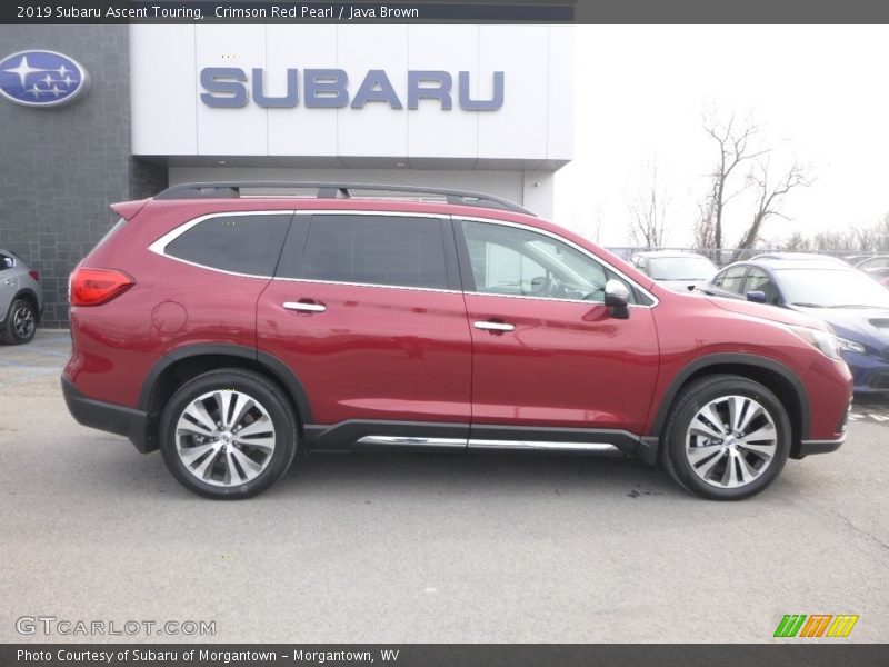 Crimson Red Pearl / Java Brown 2019 Subaru Ascent Touring