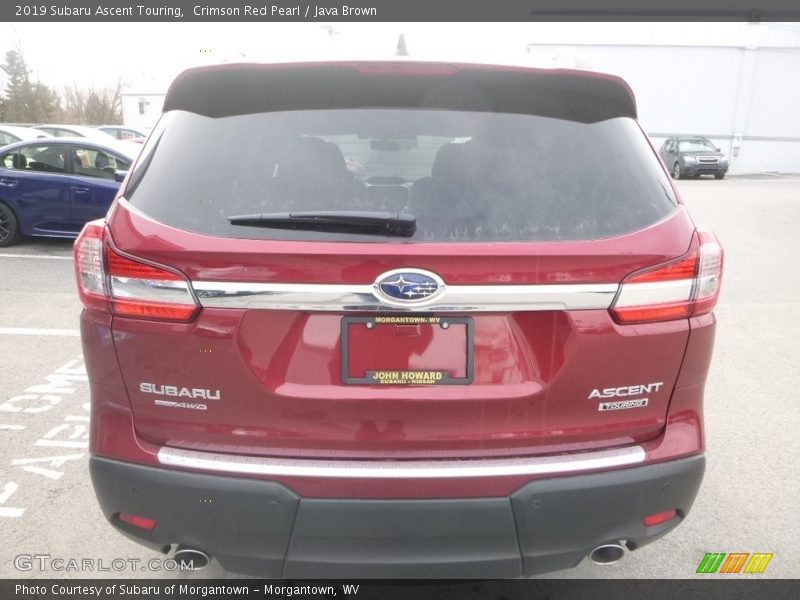 Crimson Red Pearl / Java Brown 2019 Subaru Ascent Touring