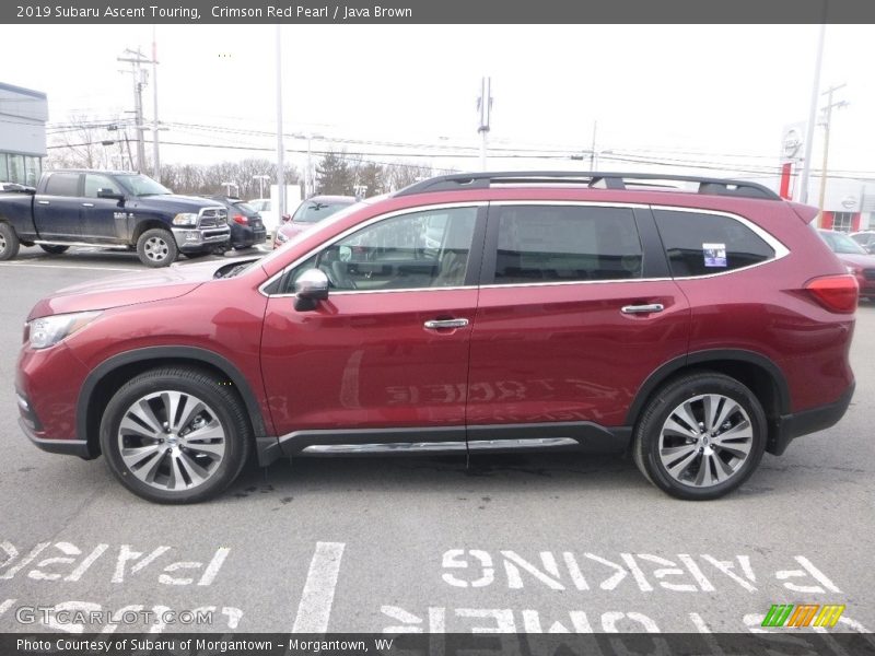 Crimson Red Pearl / Java Brown 2019 Subaru Ascent Touring