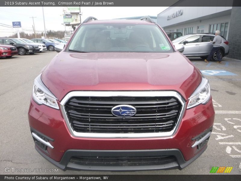 Crimson Red Pearl / Java Brown 2019 Subaru Ascent Touring