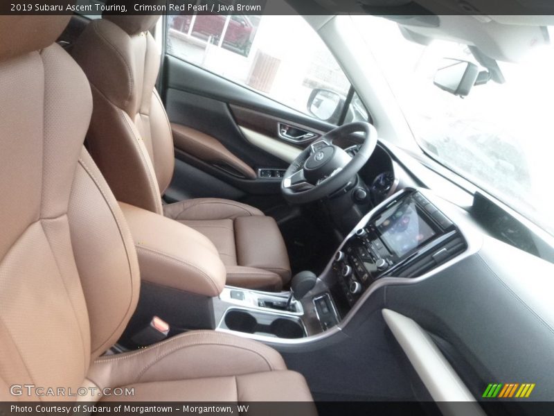 Crimson Red Pearl / Java Brown 2019 Subaru Ascent Touring