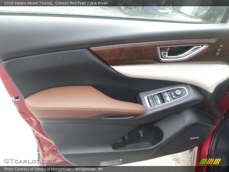 Crimson Red Pearl / Java Brown 2019 Subaru Ascent Touring