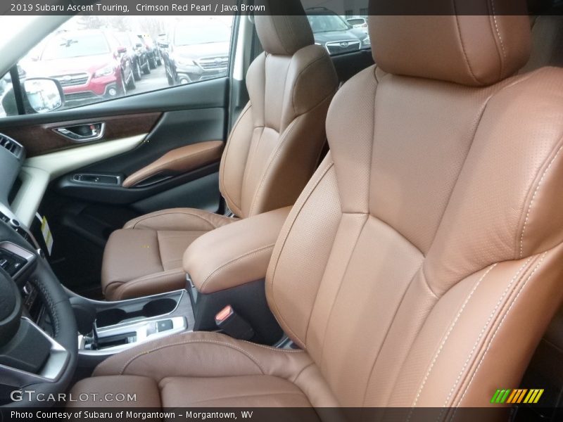 Crimson Red Pearl / Java Brown 2019 Subaru Ascent Touring