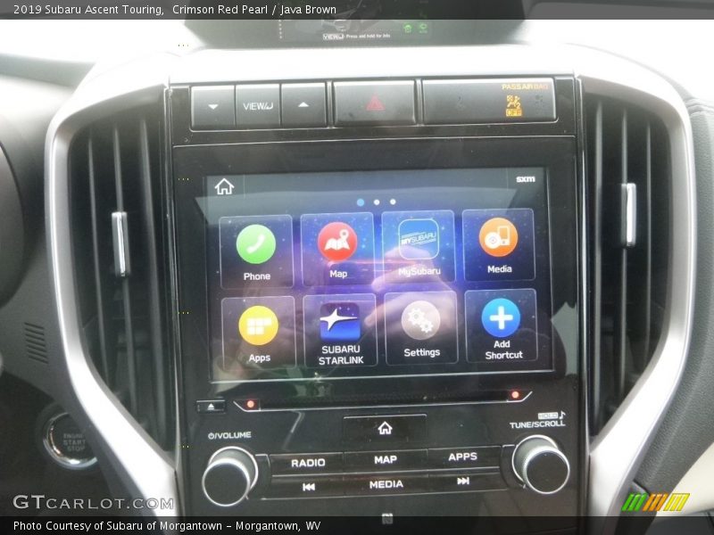 Crimson Red Pearl / Java Brown 2019 Subaru Ascent Touring