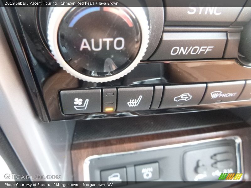 Crimson Red Pearl / Java Brown 2019 Subaru Ascent Touring