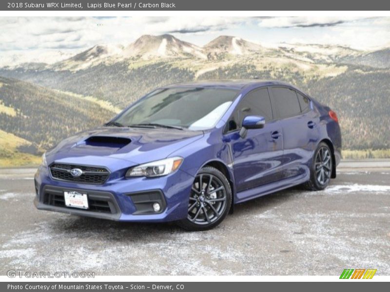 Front 3/4 View of 2018 WRX Limited