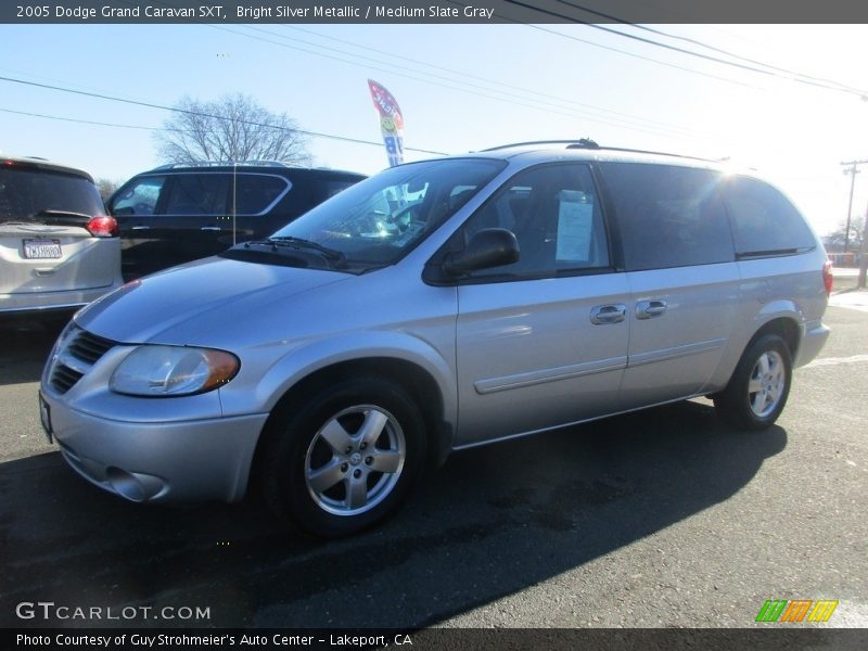 Bright Silver Metallic / Medium Slate Gray 2005 Dodge Grand Caravan SXT