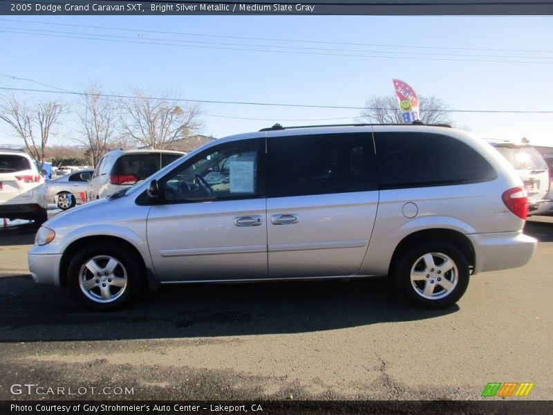 Bright Silver Metallic / Medium Slate Gray 2005 Dodge Grand Caravan SXT