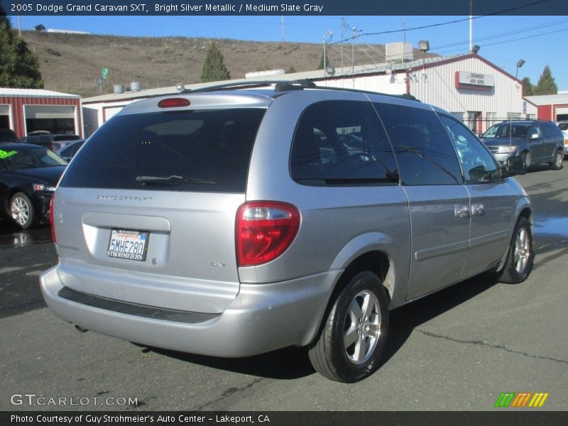 Bright Silver Metallic / Medium Slate Gray 2005 Dodge Grand Caravan SXT