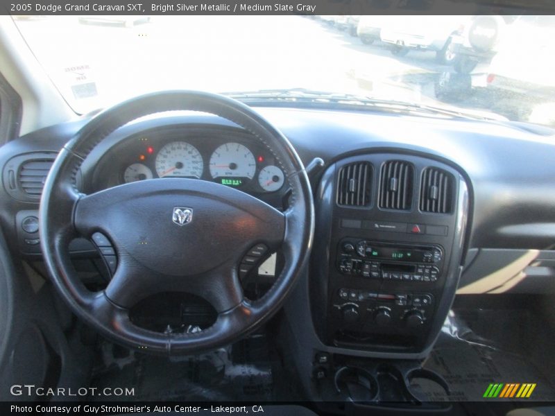 Bright Silver Metallic / Medium Slate Gray 2005 Dodge Grand Caravan SXT