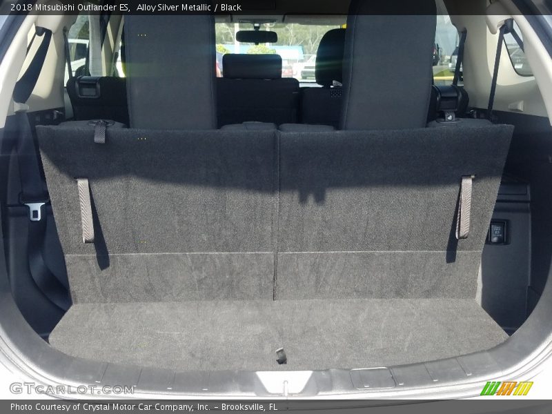 Alloy Silver Metallic / Black 2018 Mitsubishi Outlander ES