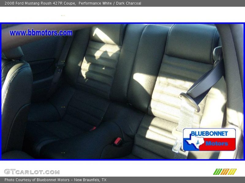 Performance White / Dark Charcoal 2008 Ford Mustang Roush 427R Coupe