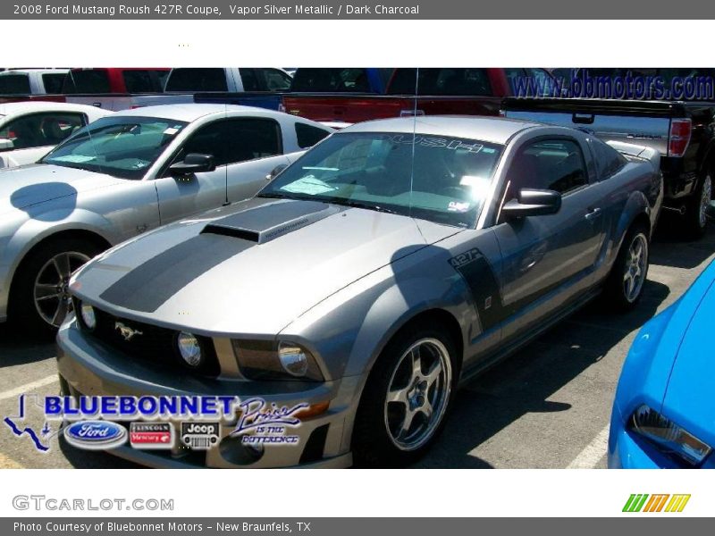 Vapor Silver Metallic / Dark Charcoal 2008 Ford Mustang Roush 427R Coupe