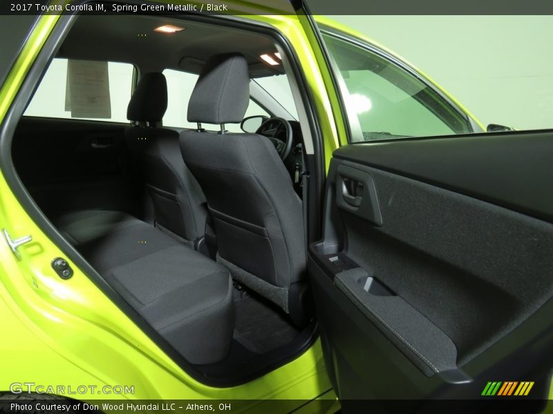 Spring Green Metallic / Black 2017 Toyota Corolla iM