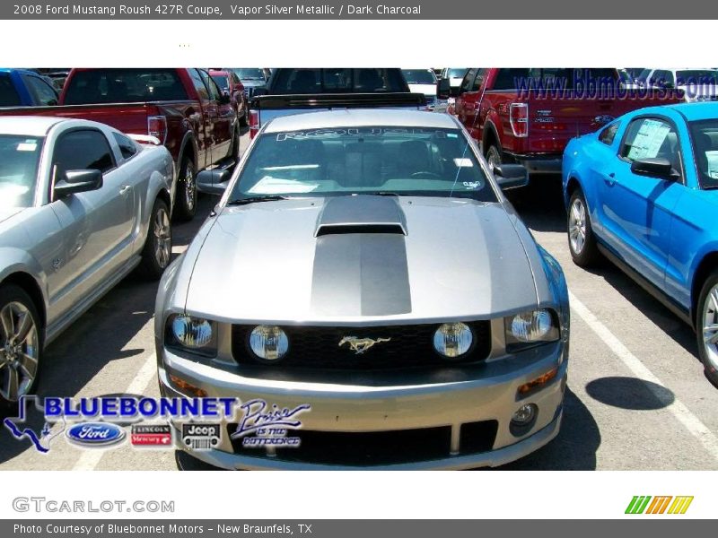 Vapor Silver Metallic / Dark Charcoal 2008 Ford Mustang Roush 427R Coupe