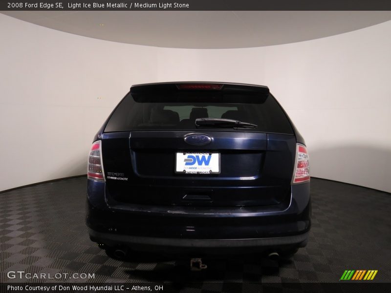 Light Ice Blue Metallic / Medium Light Stone 2008 Ford Edge SE