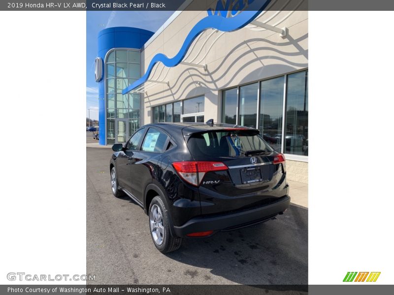 Crystal Black Pearl / Black 2019 Honda HR-V LX AWD