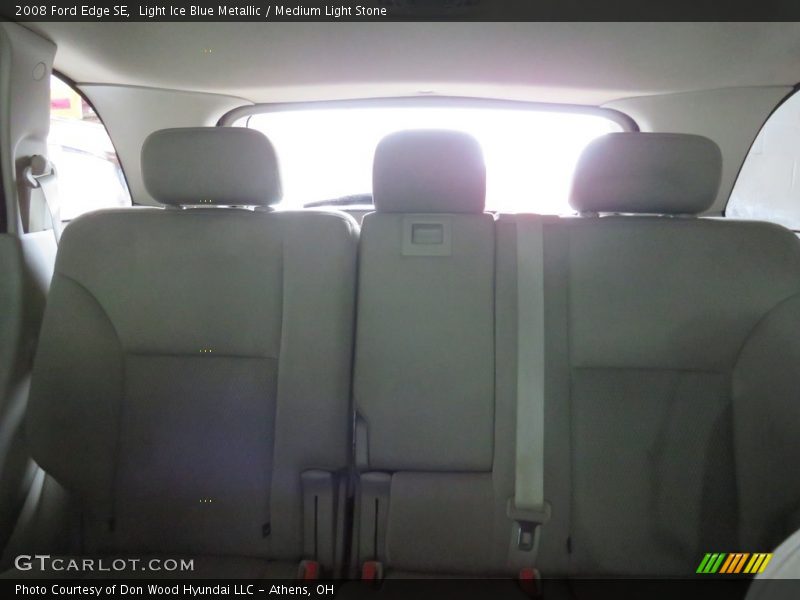 Light Ice Blue Metallic / Medium Light Stone 2008 Ford Edge SE