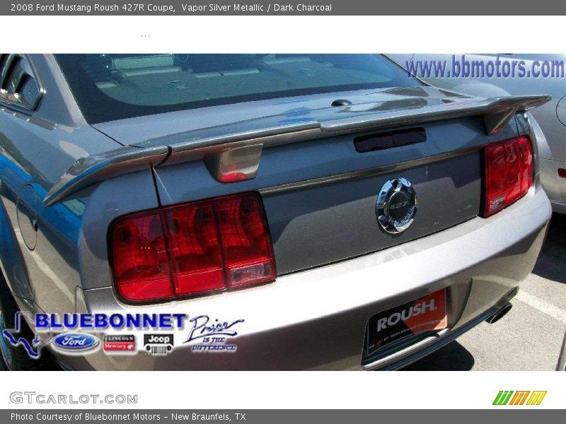 Vapor Silver Metallic / Dark Charcoal 2008 Ford Mustang Roush 427R Coupe
