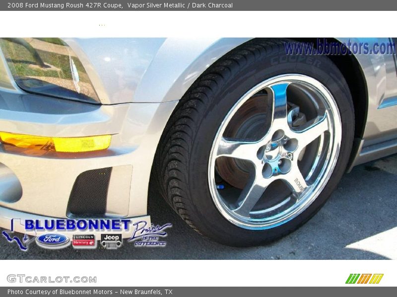 Vapor Silver Metallic / Dark Charcoal 2008 Ford Mustang Roush 427R Coupe