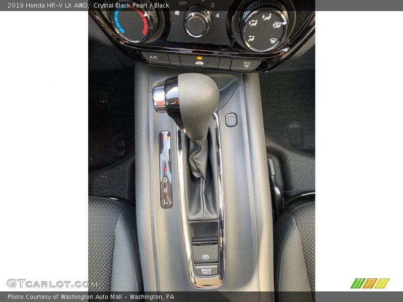 Crystal Black Pearl / Black 2019 Honda HR-V LX AWD
