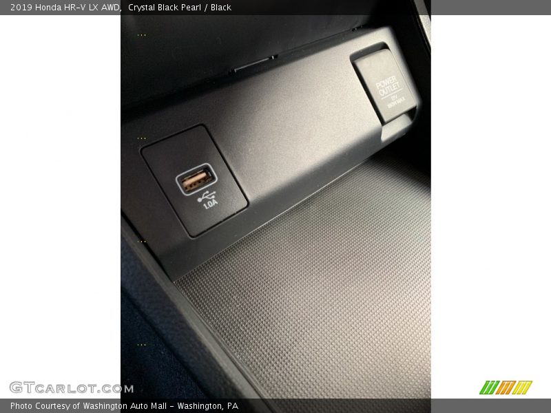 Crystal Black Pearl / Black 2019 Honda HR-V LX AWD