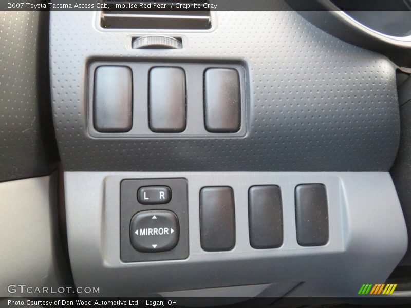 Impulse Red Pearl / Graphite Gray 2007 Toyota Tacoma Access Cab