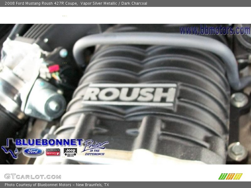 Vapor Silver Metallic / Dark Charcoal 2008 Ford Mustang Roush 427R Coupe