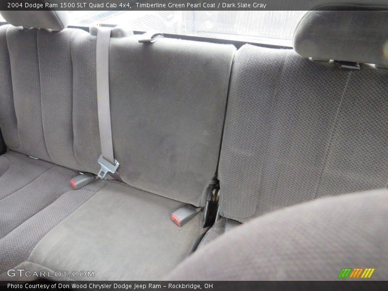 Timberline Green Pearl Coat / Dark Slate Gray 2004 Dodge Ram 1500 SLT Quad Cab 4x4