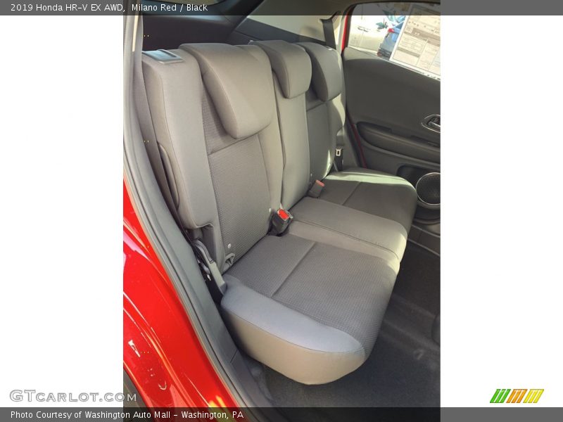 Milano Red / Black 2019 Honda HR-V EX AWD