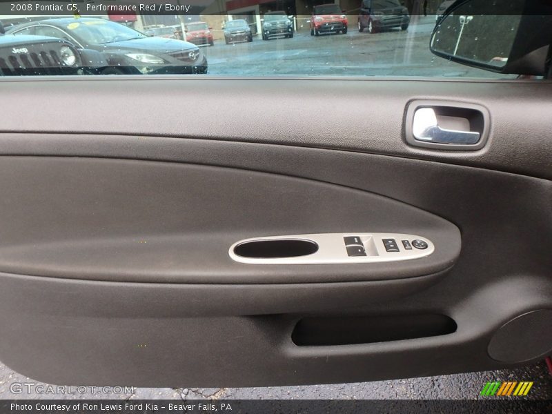 Performance Red / Ebony 2008 Pontiac G5