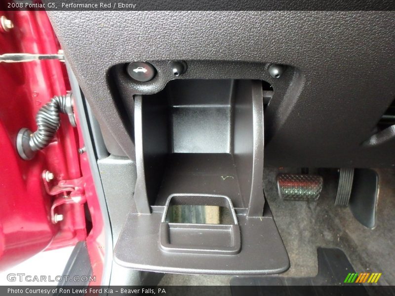 Performance Red / Ebony 2008 Pontiac G5