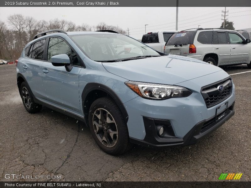 Cool Gray Khaki / Black 2019 Subaru Crosstrek 2.0i Premium