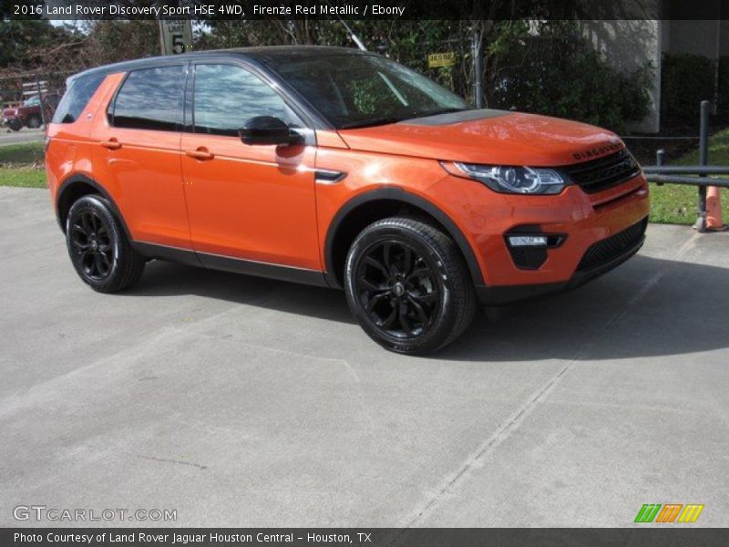 Firenze Red Metallic / Ebony 2016 Land Rover Discovery Sport HSE 4WD