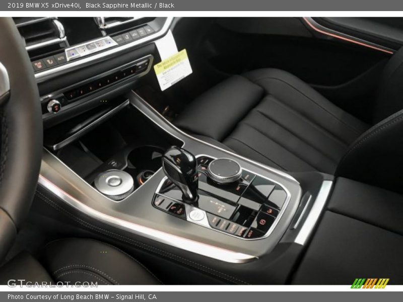 Black Sapphire Metallic / Black 2019 BMW X5 xDrive40i
