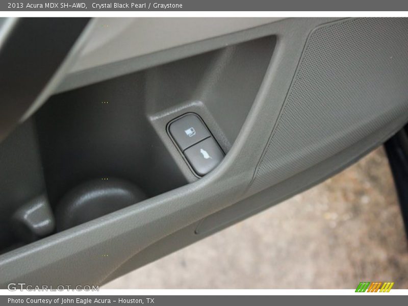 Crystal Black Pearl / Graystone 2013 Acura MDX SH-AWD