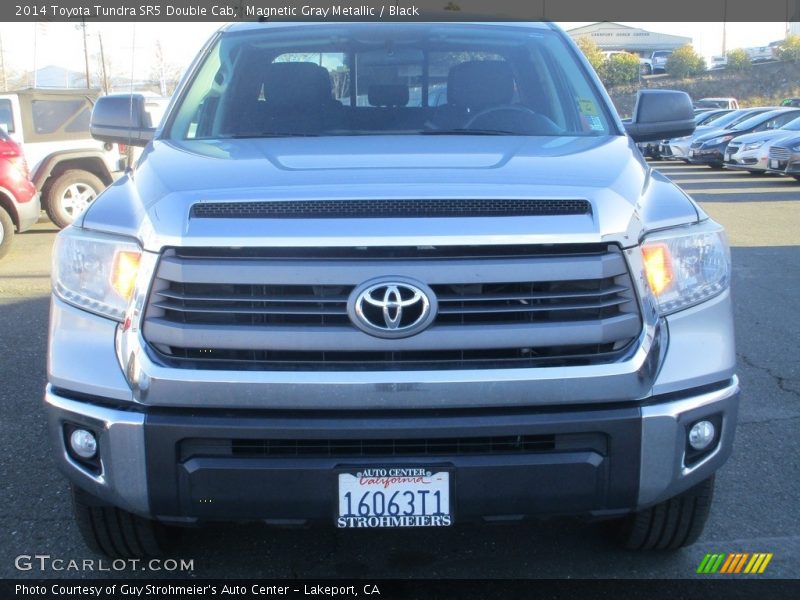 Magnetic Gray Metallic / Black 2014 Toyota Tundra SR5 Double Cab