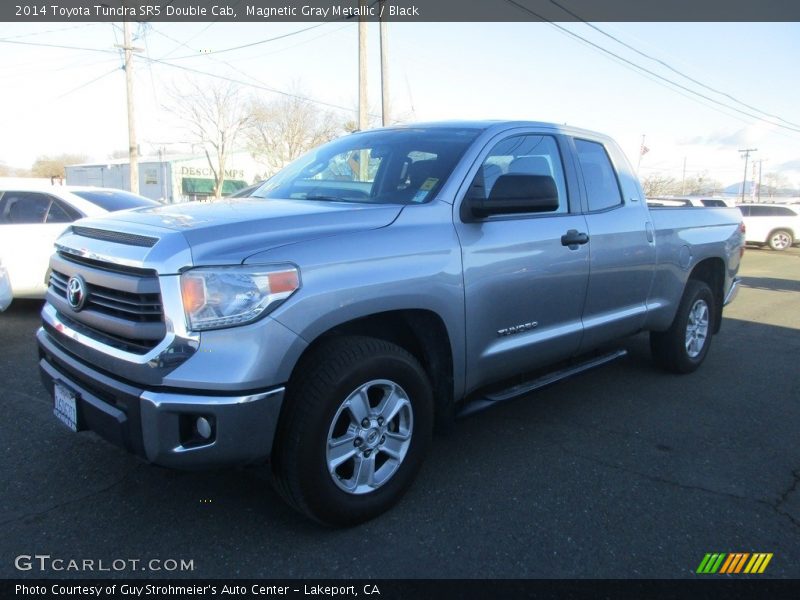 Magnetic Gray Metallic / Black 2014 Toyota Tundra SR5 Double Cab