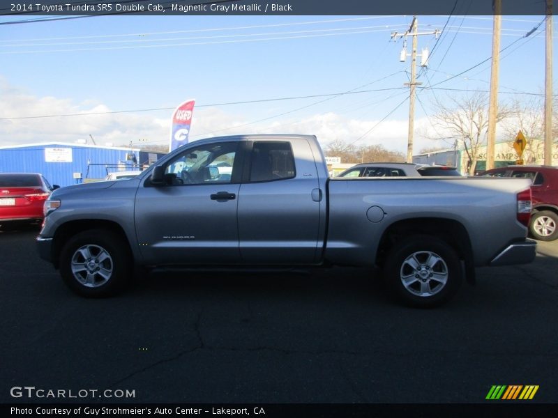 Magnetic Gray Metallic / Black 2014 Toyota Tundra SR5 Double Cab