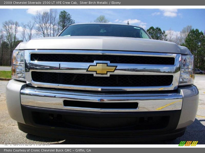 Silver Birch Metallic / Ebony 2009 Chevrolet Silverado 1500 LT XFE Crew Cab